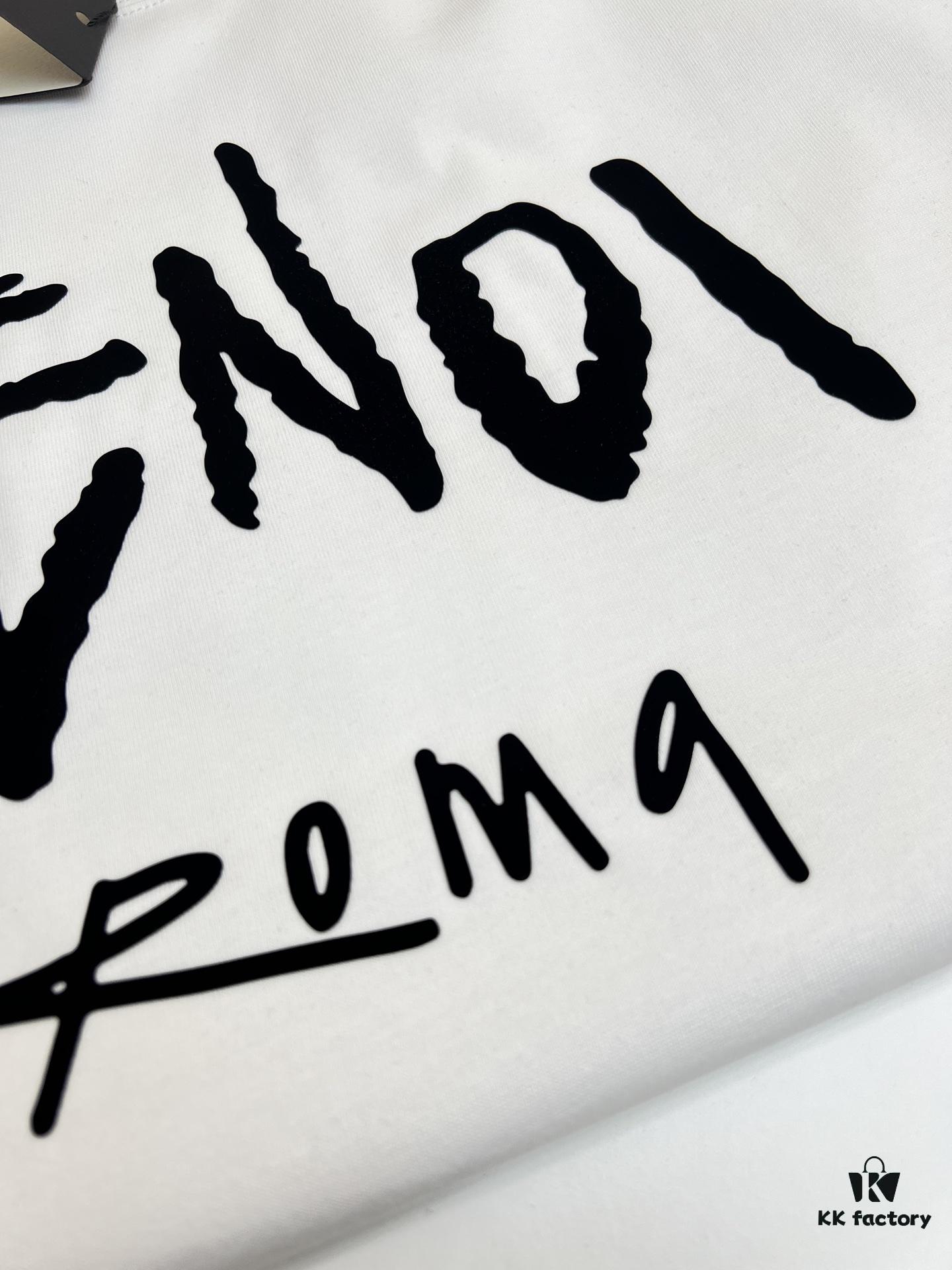 High-Quality FEND 25SS Classic Color T-Shirt New Arrival! This vibrant and youthful design is full of energy, part of the latest seasonal Teddy Bear collection. Crafted with premium 280g 100% cotton fabric for superior softness and comfort. Features high-definition, dimensionally rich printing using advanced thermal transfer technology. Perfectly pairs with jeans, chinos, or shorts, making it a must-have spring-summer staple.