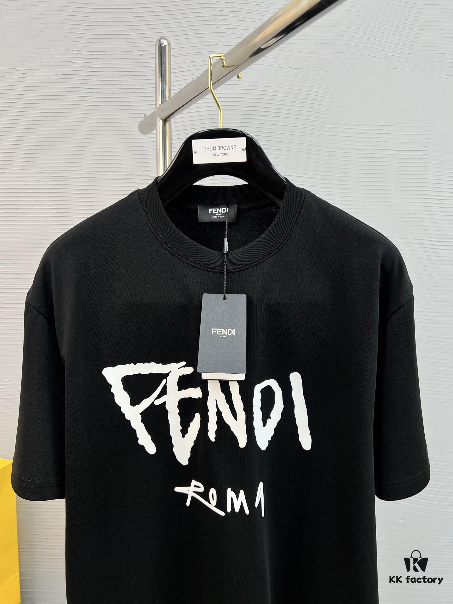 High-Quality FEND 25SS Classic Color T-Shirt New Arrival! Youthful and vibrant design, featuring the latest teddy bear series with premium-grade printing technology. Offers strong three-dimensional color transitions and is crafted from selected 280g pure cotton fabric for soft comfort. Perfectly matches jeans, chinos, or shorts, ideal for spring and summer wear.