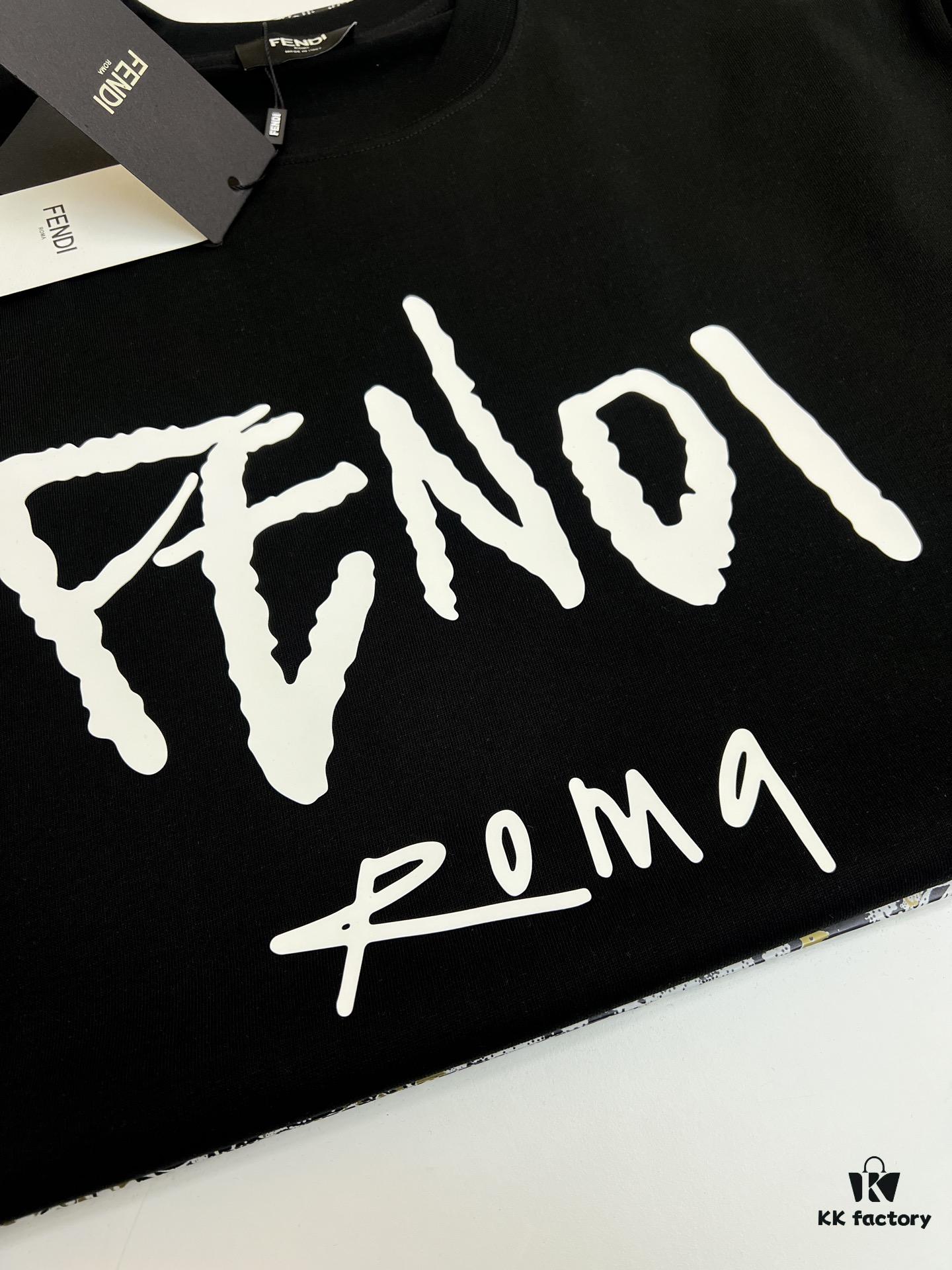 High-Quality FEND 25SS Classic Color T-Shirt New Arrival! Youthful and vibrant design, featuring the latest teddy bear series with premium-grade printing technology. Offers strong three-dimensional color transitions and is crafted from selected 280g pure cotton fabric for soft comfort. Perfectly matches jeans, chinos, or shorts, ideal for spring and summer wear.