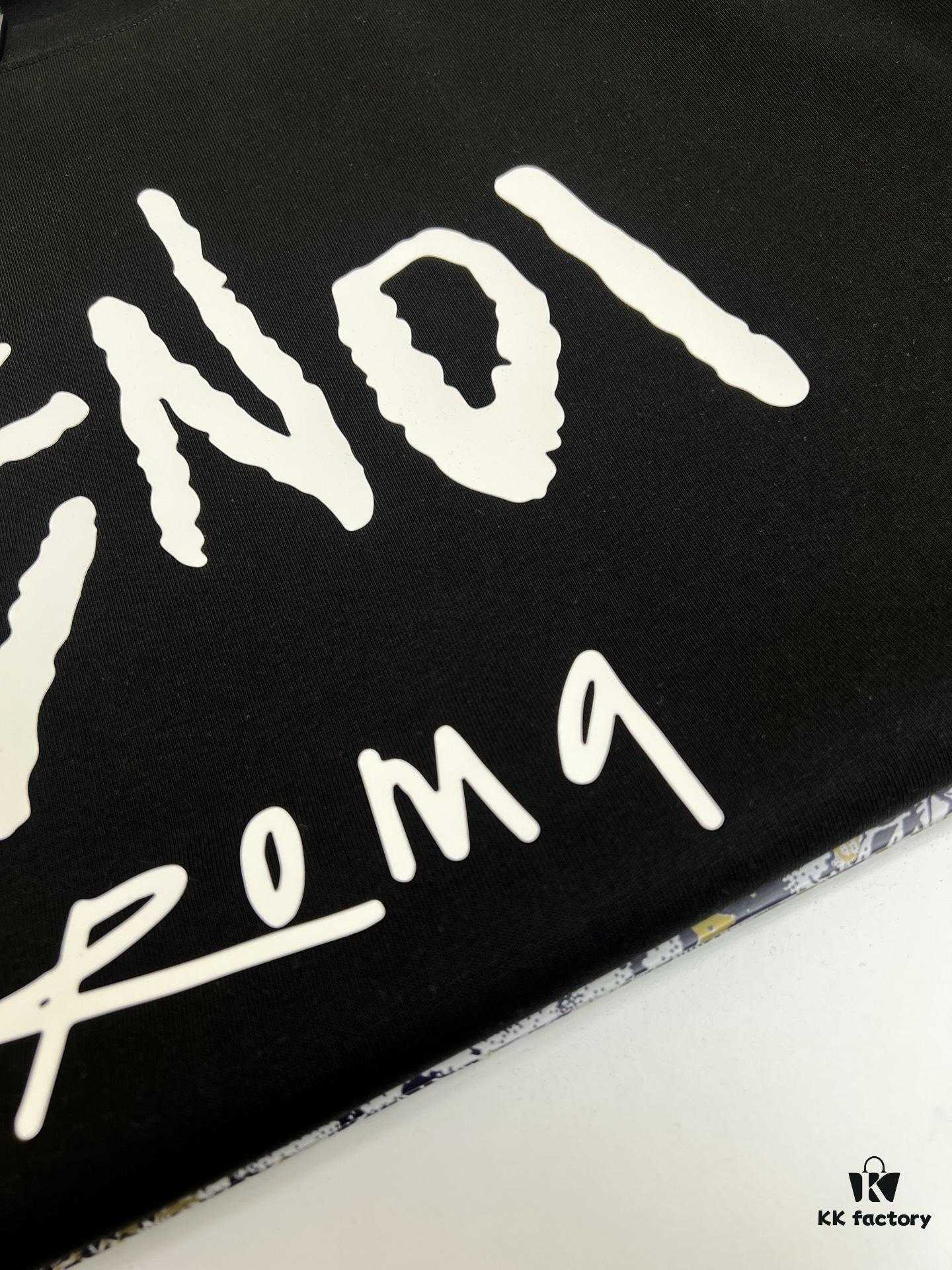 High-Quality FEND 25SS Classic Color T-Shirt New Arrival! Youthful and vibrant design, featuring the latest teddy bear series with premium-grade printing technology. Offers strong three-dimensional color transitions and is crafted from selected 280g pure cotton fabric for soft comfort. Perfectly matches jeans, chinos, or shorts, ideal for spring and summer wear.