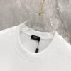 FENDI 25SS New Arrival Round Neck T-Shirt! Must-Have for Trendsetters! Custom Brand Letter Embossed Print on Chest, Classic Colors for Stylish and Modern Look, Youthful and Energetic Design. Crafted from 280g Cotton for Exceptional Comfort and Soft, Premium Hand Feel.