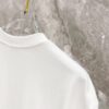 FENDI 25SS New Arrival Round Neck T-Shirt! Must-Have for Trendsetters! Custom Brand Letter Embossed Print on Chest, Classic Colors for Stylish and Modern Look, Youthful and Energetic Design. Crafted from 280g Cotton for Exceptional Comfort and Soft, Premium Hand Feel.