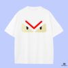 FENDI 2025 Fall Spring/Summer Collection Monster Eye Short Sleeve T-Shirt Premium Quality Limited Edition, Custom Woven 270G 32-Count Double-Yarn Pure Cotton Fabric, Relaxed Fit Unisex Design