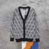 Fedi 24 Full Print Embossed Knit Cardigan - Stylish, Soft and Comfortable with Exquisite Craftsmanship