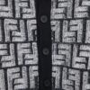 Fedi 24 Full Print Embossed Knit Cardigan - Stylish, Soft and Comfortable with Exquisite Craftsmanship