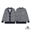 Fedi 24 New All-Over Print Textured Cardigan, Stylish and Versatile, Premium Craftsmanship, Soft and Comfortable to Touch, Non-Pilling, Skin-Friendly, Exquisite Fit and Design, Highly Recommended