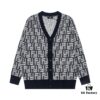 Fedi 24 New All-Over Print Textured Cardigan, Stylish and Versatile, Premium Craftsmanship, Soft and Comfortable to Touch, Non-Pilling, Skin-Friendly, Exquisite Fit and Design, Highly Recommended