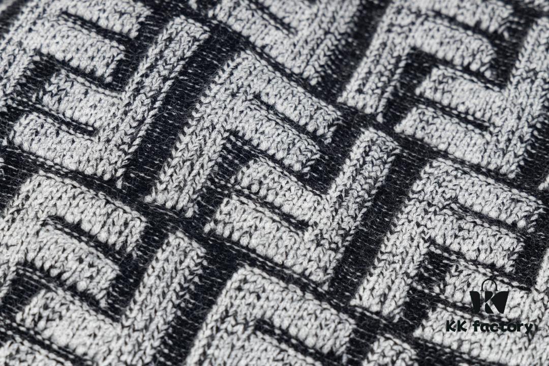 Fedi 24 New All-Over Print Textured Cardigan, Stylish and Versatile, Premium Craftsmanship, Soft and Comfortable to Touch, Non-Pilling, Skin-Friendly, Exquisite Fit and Design, Highly Recommended