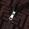 2023 New Arrival Fendi Knit Zip-Up Jacket, Exclusive Design with Unique Jacquard Texture, Soft and Comfortable Fabric, Anti-Pilling, Non-Irritating, Perfect Fit and High Aesthetic Appeal