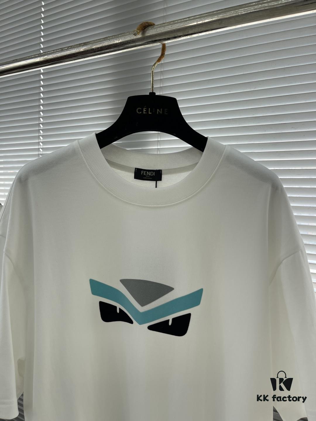 FEND 2025 SS New Arrival Short Sleeve T-Shirt, Fashionable and Stylish Design, Minimalist Versatile Cut