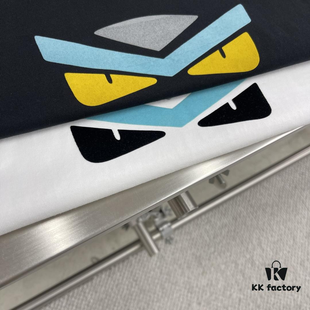 FEND 2025 SS New Arrival Short Sleeve T-Shirt, Fashionable and Stylish Design, Minimalist Versatile Cut