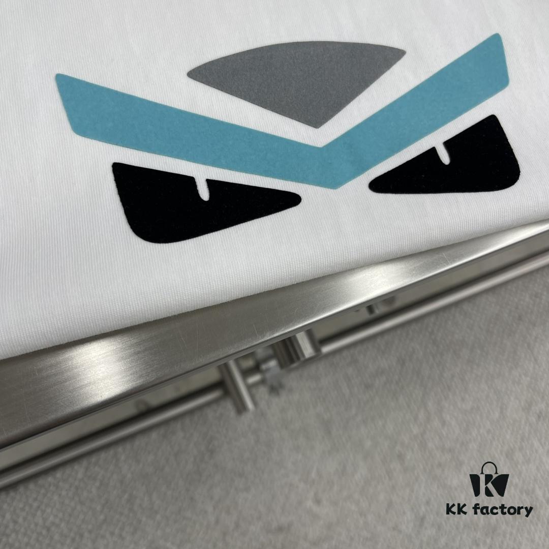 FEND 2025 SS New Arrival Short Sleeve T-Shirt, Fashionable and Stylish Design, Minimalist Versatile Cut