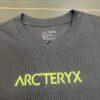 Ayc Teryx Arc'teryx 2025 FW Junior Bird Logo Premium Print Short Sleeve T-Shirt, 280g Pure Cotton Double Yarn Fabric, Soft and Comfortable Wear, Custom Rib Knit Collar Dyed in Same Dye Batch, Full Trims with Three Labels, Unisex Design, High-Version Comparable at Will