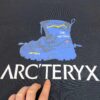 Ayc Teryx Arc'teryx 2025FW Junior Bird Logo Premium Print Short Sleeve T-Shirt, 280g Double-Yarn Pure Cotton Fabric, Soft and Comfortable Fit, Custom Rib Knit with Matching Dye, Full Triple Labels, Unisex Design, High Version for Comparison