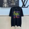 Ayc Teryx Arc'teryx 2025 FW Junior Bird Logo High-End Colorful Print Short Sleeve T-Shirt, 280g Pure Cotton Double-Yarn Fabric, Soft and Comfortable Fit, Custom Rib Knit Collar Dyed in Same Dye Batch, Complete Three Labels, Unisex Design, Premium Version for Comparison