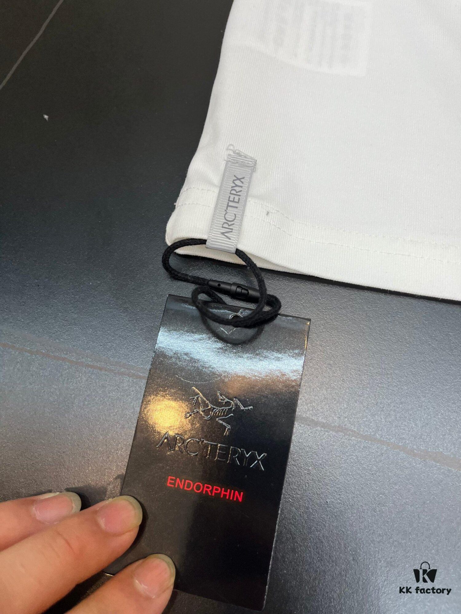 Ayc Teryx Arc'teryx 2025 FW Junior Bird Logo High-End Colorful Print Short Sleeve T-Shirt, 280g Pure Cotton Double-Yarn Fabric, Soft and Comfortable Fit, Custom Rib Knit Collar Dyed in Same Dye Batch, Complete Three Labels, Unisex Design, Premium Version for Comparison