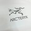 Ayc Teryx Arc'teryx 2024 Mini Bird Logo Reflective Print Short Sleeve T-Shirt, 280g Pure Cotton Double-Yarn Fabric, Soft and Comfortable Wear, Custom Rib Knit Collar Dyed in Same Dye Batch, Complete Three Labels, Unisex Style, High Version for Comparison