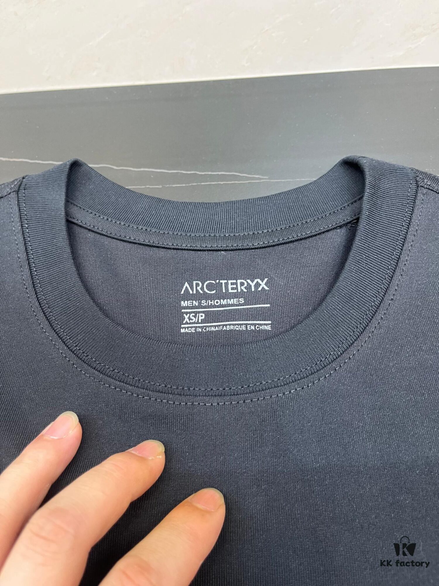 Ayc Teryx Arc'teryx 2024FW Short Sleeve T-Shirt, Bird Logo Print Tee, 280g Pure Cotton Double-Yarn Fabric, Soft and Comfortable Fit, Custom Rib Knit Collar Same-Dye Process, Full Trims, Unisex Design, High-Quality Version