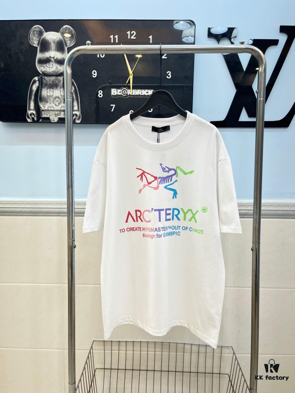 ARC'TERYX Rainbow Logo Crew Neck Printed Short Sleeve T-Shirt