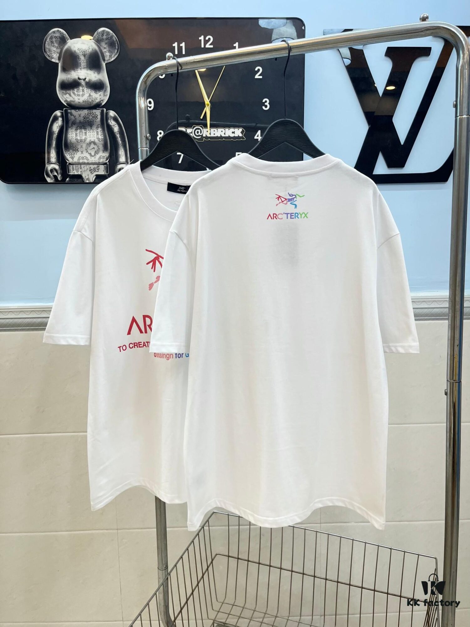 ARC'TERYX Rainbow Logo Crew Neck Printed Short Sleeve T-Shirt