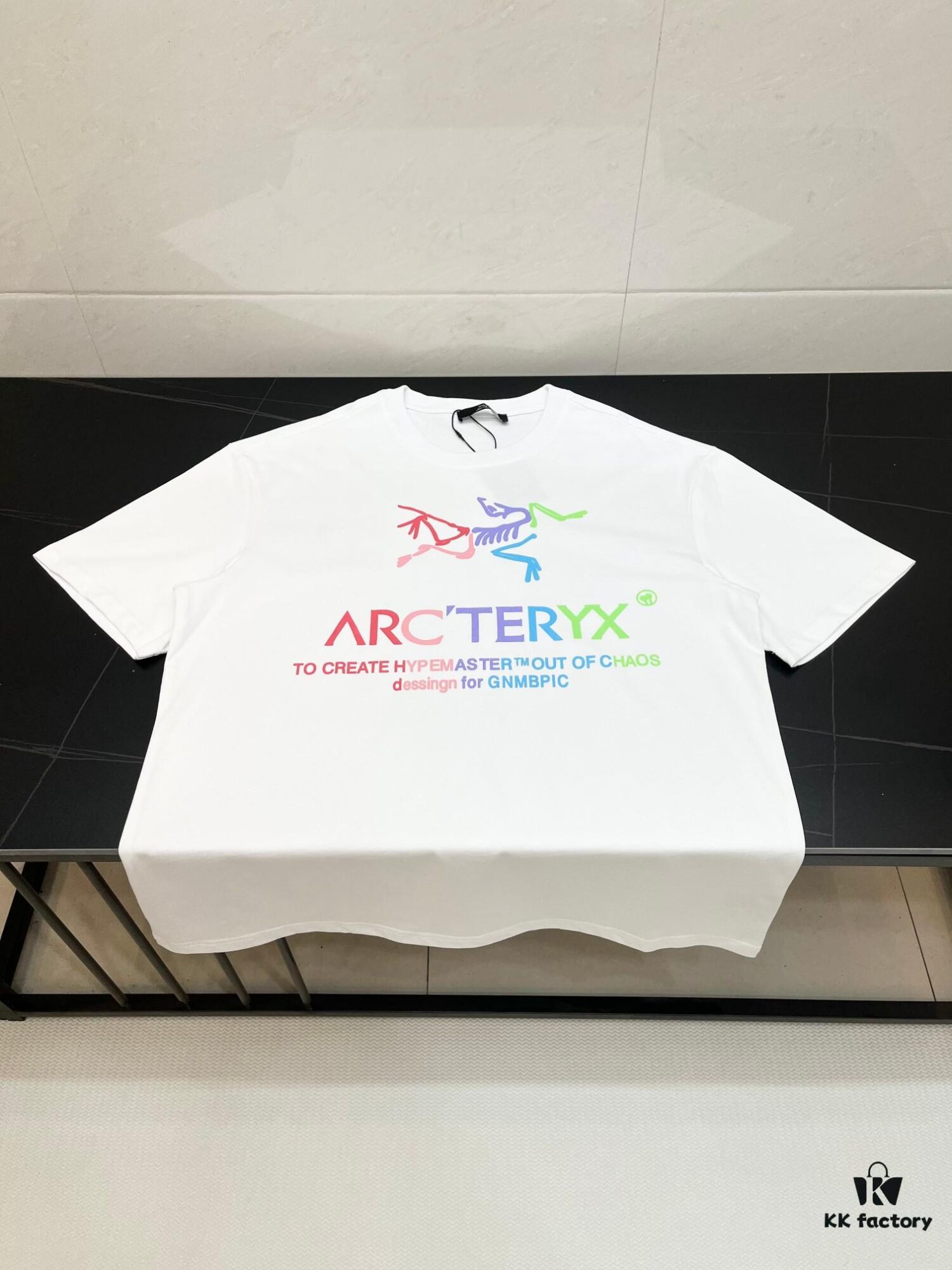 ARC'TERYX Rainbow Logo Crew Neck Printed Short Sleeve T-Shirt