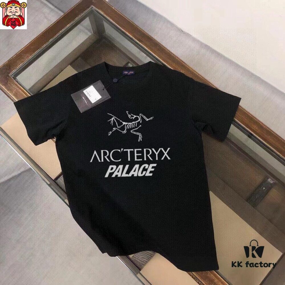 Arc'teryx Original Men's Casual Short-Sleeve T-Shirt (Spring/Summer 2025 New Arrival), Premium Custom Chest Logo, Imported Silk-Cotton Fabric, Excellent Fit and Design