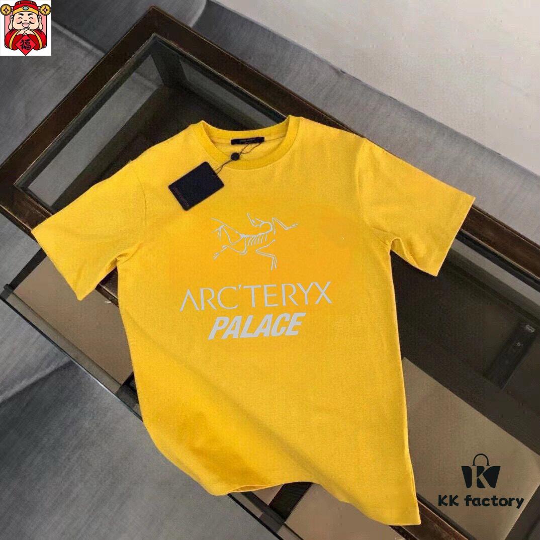 Arc'teryx Original Men's Casual Short-Sleeve T-Shirt (Spring/Summer 2025 New Arrival), Premium Custom Chest Logo, Imported Silk-Cotton Fabric, Excellent Fit and Design