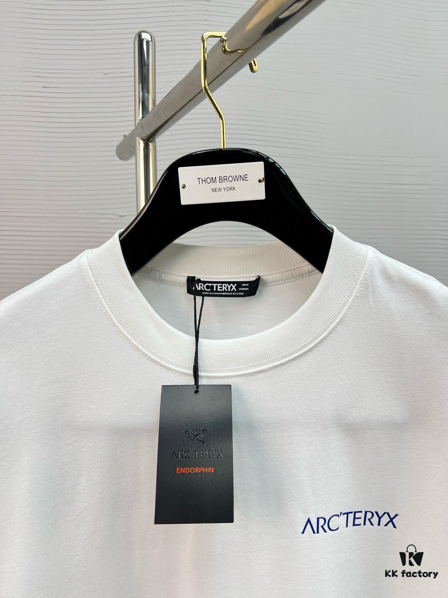 Arc'teryx High-Quality SS25 Screen-Printed T-Shirt, Classic Colorway, Premium 280g Cotton, Bear Series Design