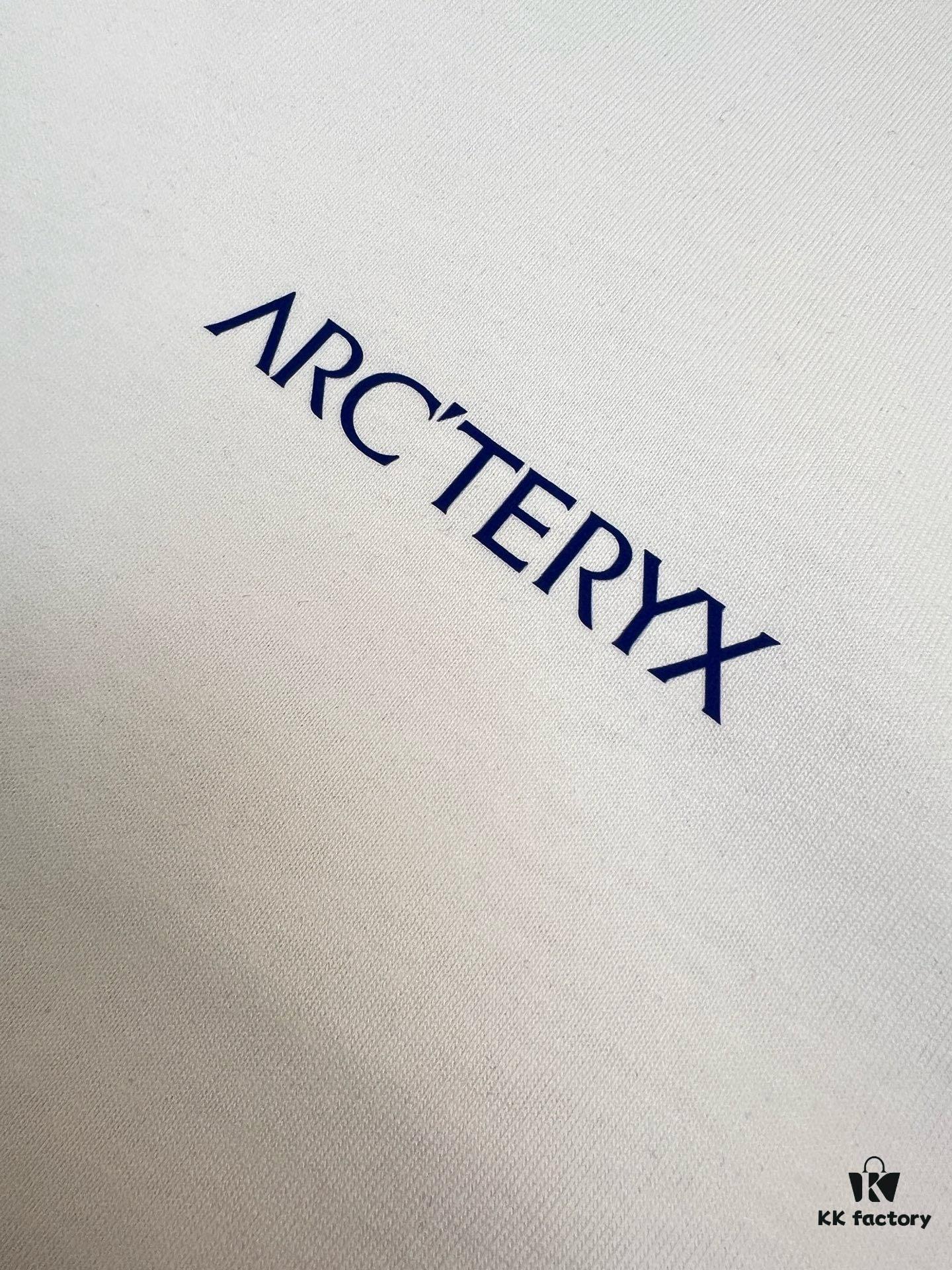 Arc'teryx High-Quality SS25 Screen-Printed T-Shirt, Classic Colorway, Premium 280g Cotton, Bear Series Design