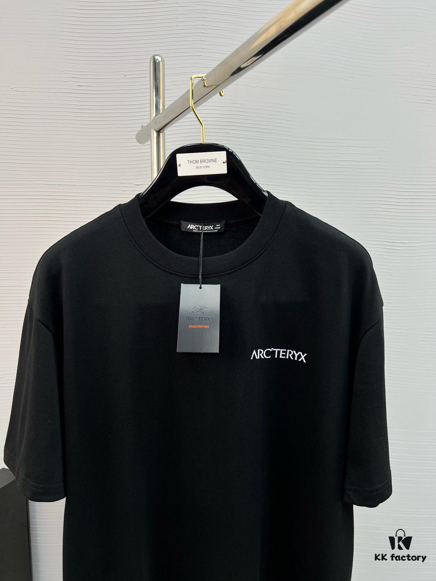 Arc'teryx High-Quality SS25 Screen-Printed T-Shirt, Premium Craftsmanship, Classic Colorway, Fresh and Energetic Youth Style, New Season Bear Series, 280g Pure Cotton Fabric, Soft and Comfortable, Perfect for Spring and Summer with Jeans, Chinos or Shorts