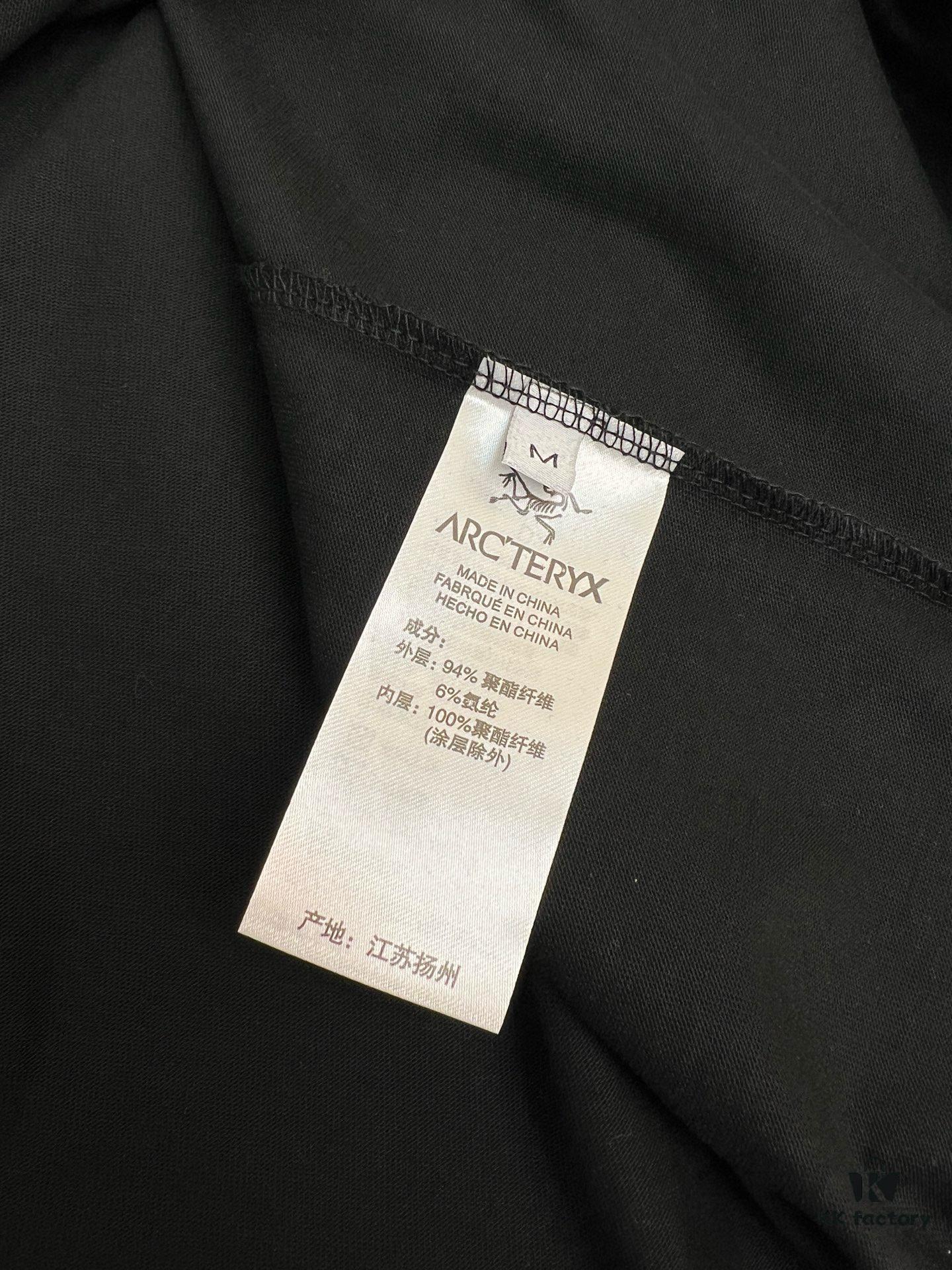 Arc'teryx High-Quality SS25 Screen-Printed T-Shirt, Premium Craftsmanship, Classic Colorway, Fresh and Energetic Youth Style, New Season Bear Series, 280g Pure Cotton Fabric, Soft and Comfortable, Perfect for Spring and Summer with Jeans, Chinos or Shorts