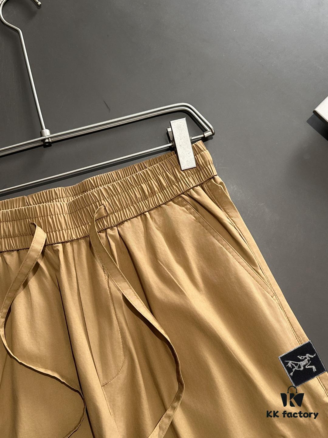 Arc'teryx 2025 Spring/Summer New Casual Elastic Waist Pants, Lightweight Custom Fabric, Breathable and Comfortable, Premium Design with Impeccable Details, Soft and Smooth Texture, Excellent Fit