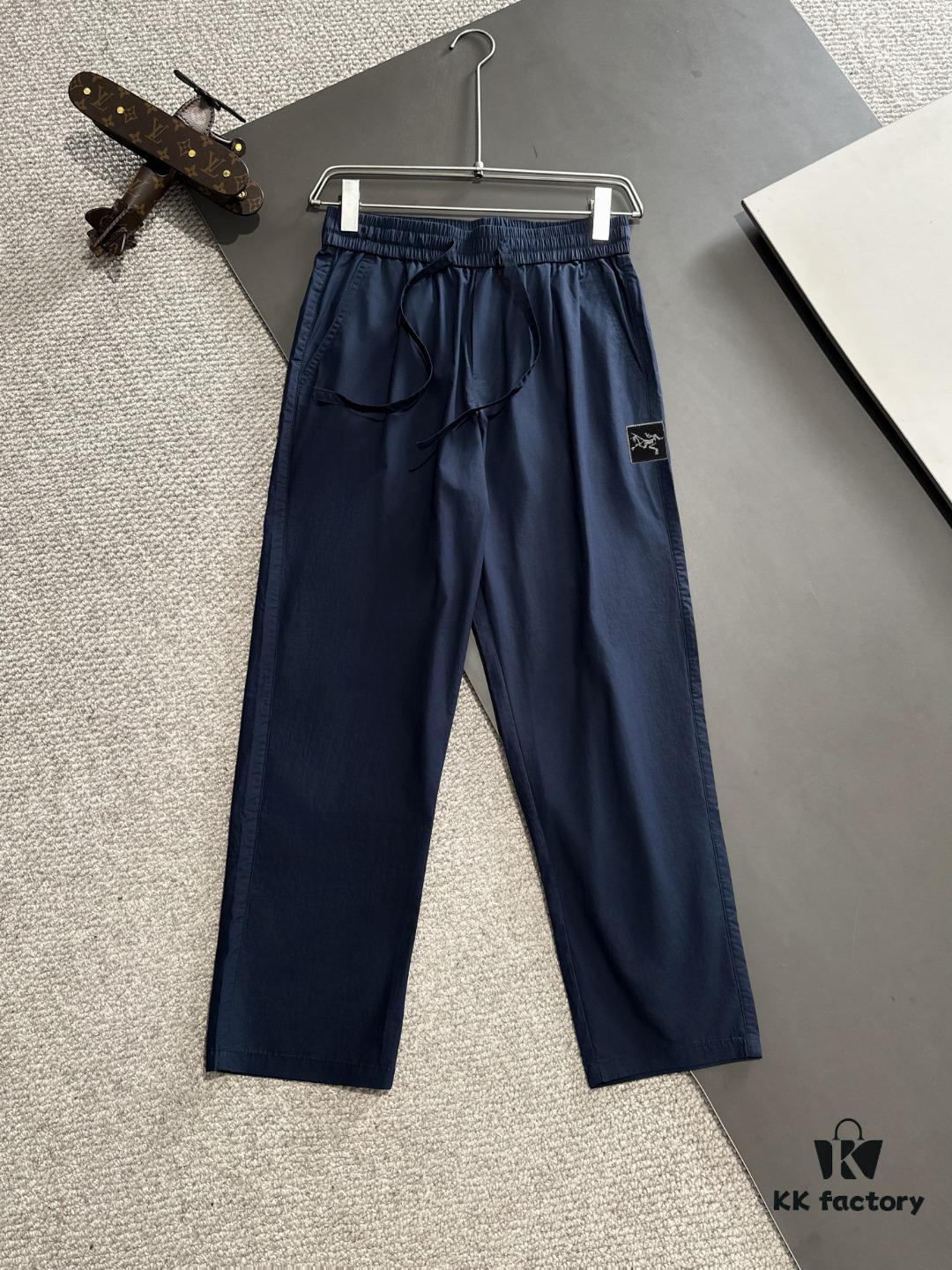 Arc'teryx 2025 Spring/Summer New Arrival Casual Elastic Waist Pants, Lightweight Custom Counter Fabric, Breathable and Comfortable, Exquisite Details, Premium Design Concept, Soft and Smooth Texture, Excellent Fit