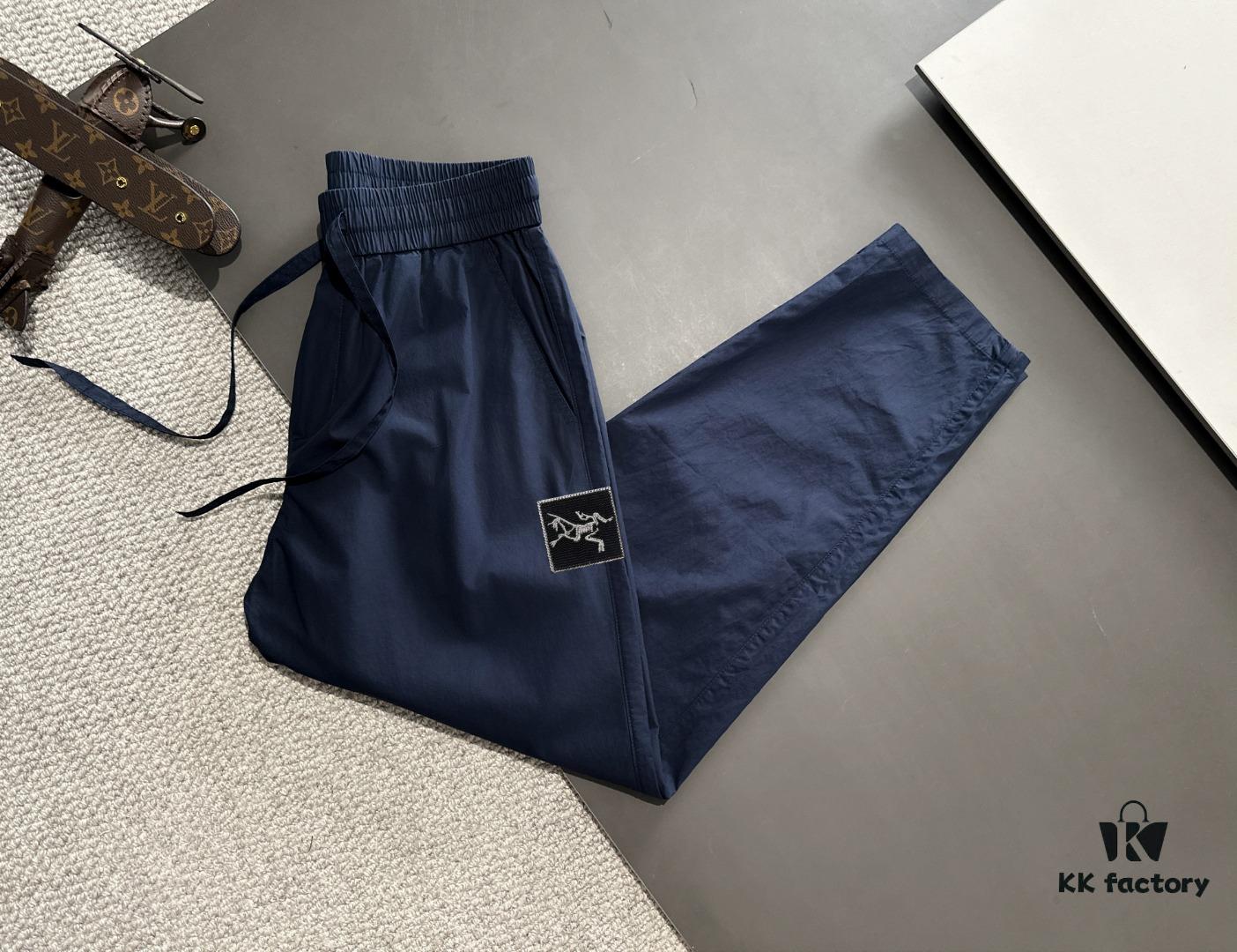 Arc'teryx 2025 Spring/Summer New Arrival Casual Elastic Waist Pants, Lightweight Custom Counter Fabric, Breathable and Comfortable, Exquisite Details, Premium Design Concept, Soft and Smooth Texture, Excellent Fit