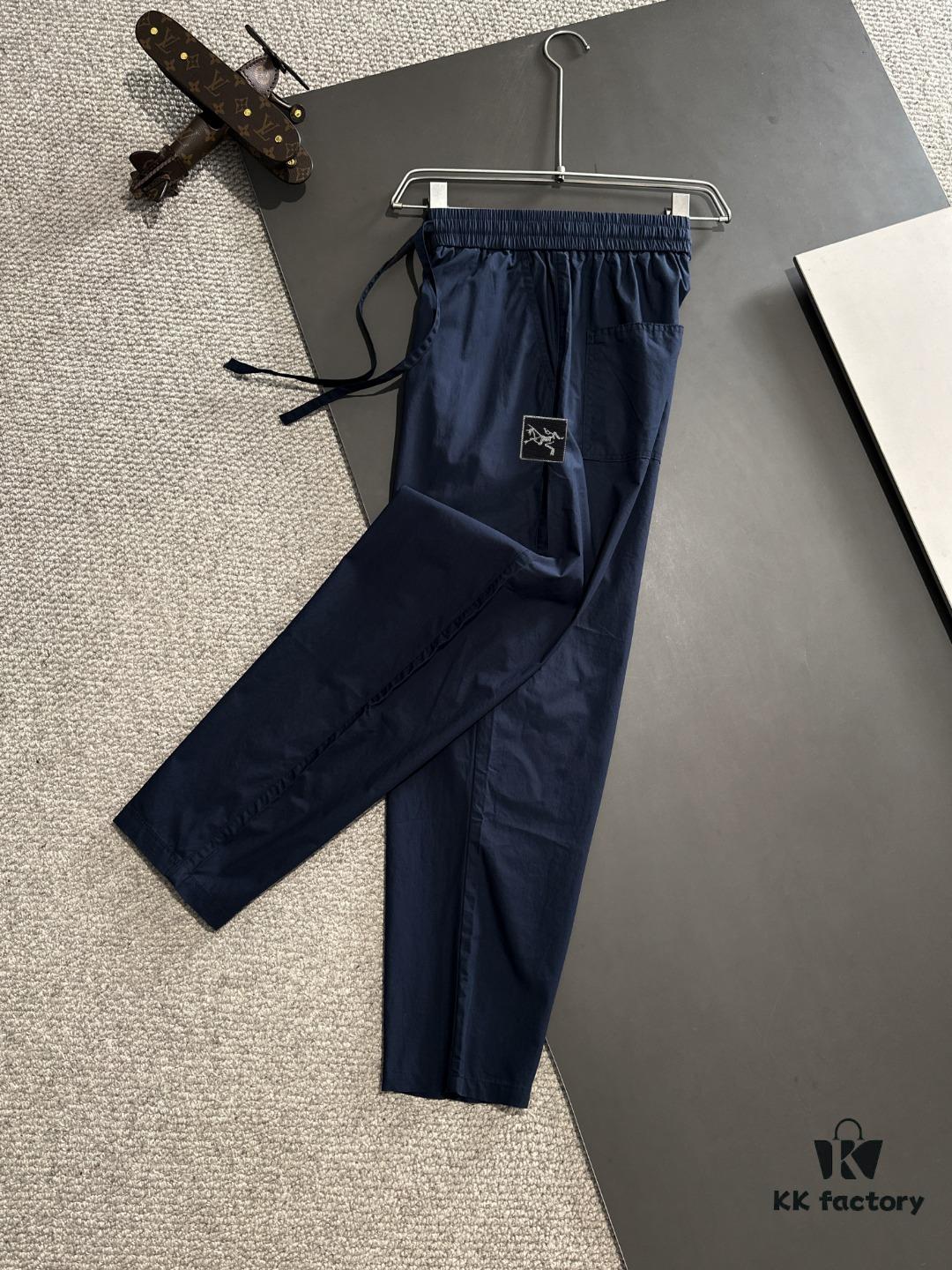 Arc'teryx 2025 Spring/Summer New Arrival Casual Elastic Waist Pants, Lightweight Custom Counter Fabric, Breathable and Comfortable, Exquisite Details, Premium Design Concept, Soft and Smooth Texture, Excellent Fit