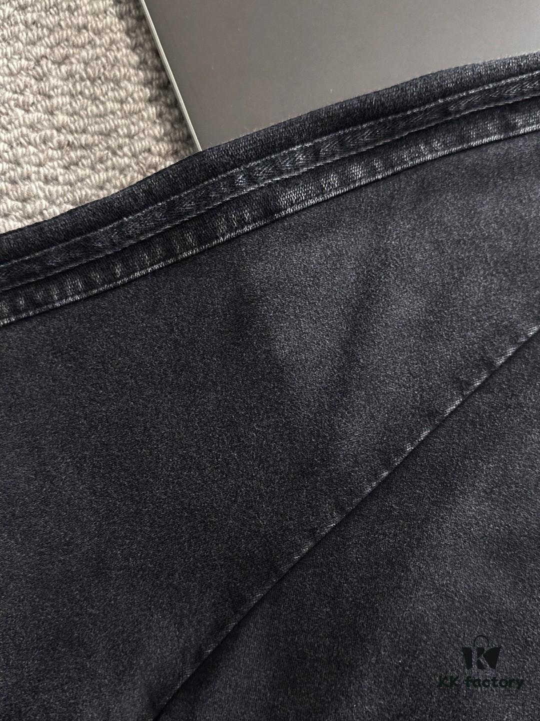 Arc'teryx High-End Custom 2025 Spring/Summer New Casual Washed Suit with Elastic Waistband, Wax-Dyed Cowhide Fabric for Breathability and Sweat Absorption