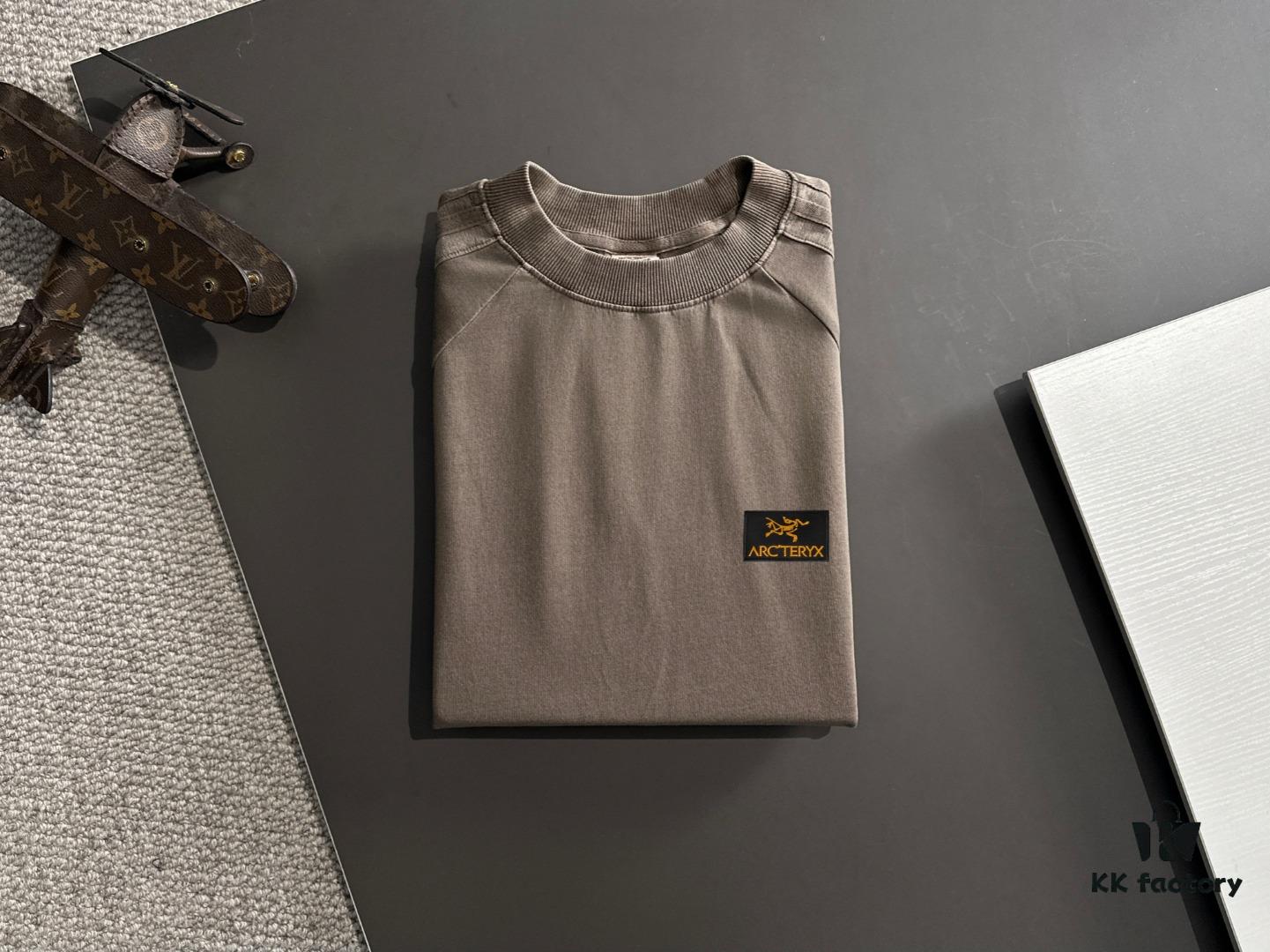 Arc'teryx High-End Custom 2025 Spring/Summer New Casual Washed Suit with Elastic Waistband, Wax-Dyed Textured Fabric, Breathable and Sweat-Absorbent