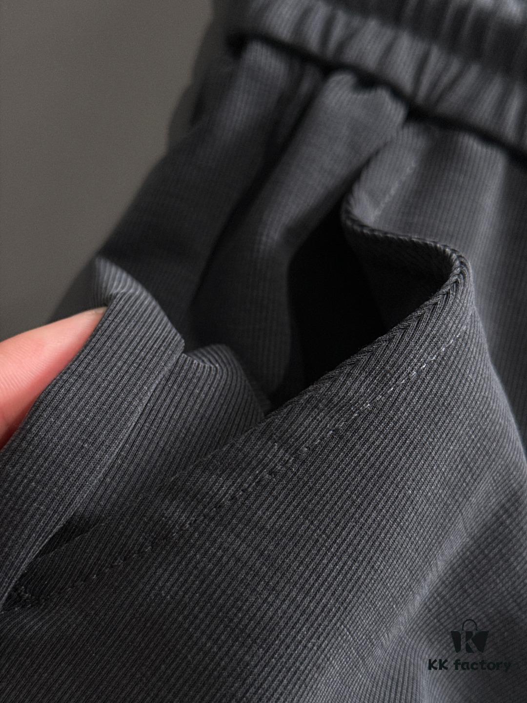 Shizhuniao 2025 Spring and Summer New Elastic Waist Casual Pants, Lightweight Custom Counter Fabric, Highly Breathable and Comfortable, Exquisite Details, Brand Design Concept Reflecting High Quality, Soft and Smooth Hand Feeling, Showcasing a Stylish Casual Cut with Excellent Fit