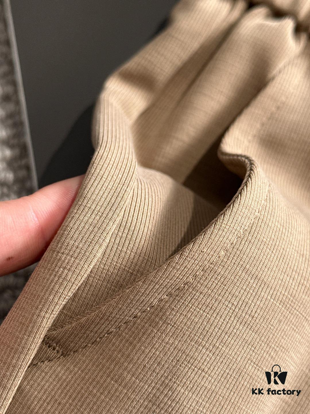 Shizhuniao 2025 Spring and Summer New Elastic Waist Casual Pants, Lightweight Cabinet Custom Fabric, Breathable and Comfortable, Exquisite Details, Brand Design Concept, High Quality, Soft and Smooth Touch