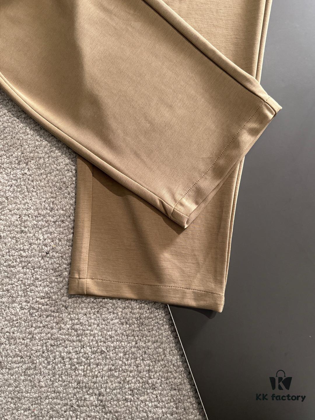 Shizhuniao 2025 Spring and Summer New Elastic Waist Casual Pants, Lightweight Cabinet Custom Fabric, Breathable and Comfortable, Exquisite Details, Brand Design Concept, High Quality, Soft and Smooth Touch