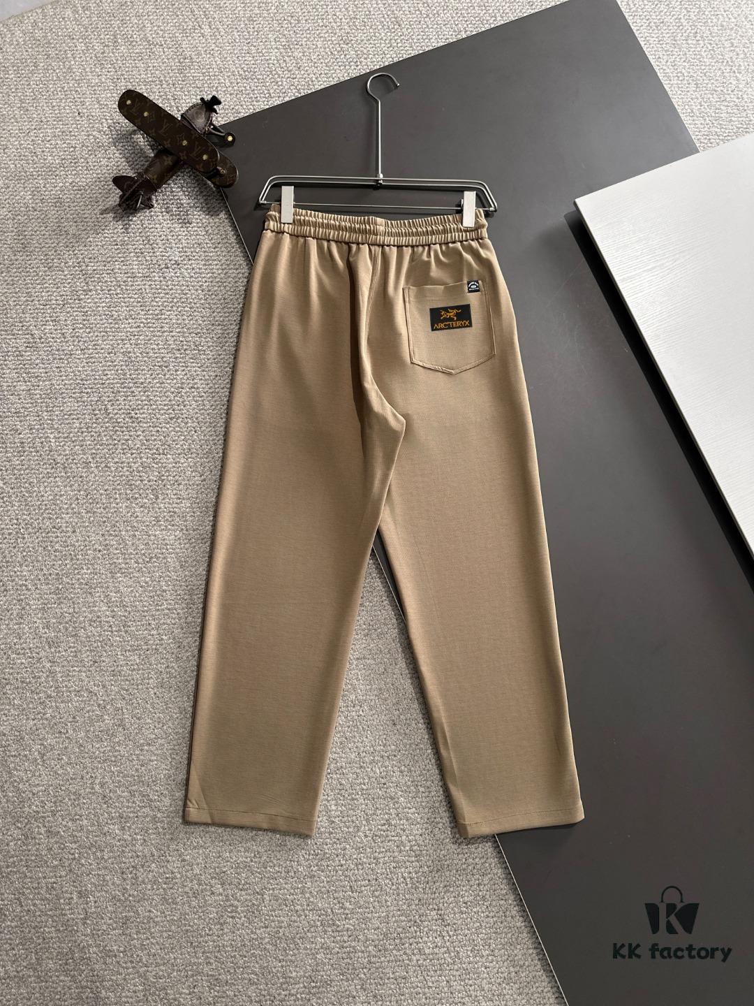 Shizhuniao 2025 Spring and Summer New Elastic Waist Casual Pants, Lightweight Cabinet Custom Fabric, Breathable and Comfortable, Exquisite Details, Brand Design Concept, High Quality, Soft and Smooth Touch