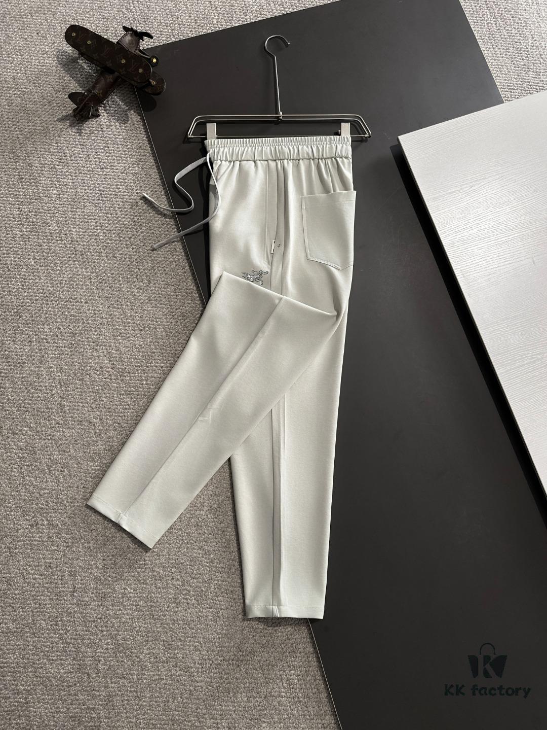 Arc'teryx 2025 Spring/Summer New Casual Elastic Waist Pants, Lightweight Custom Counter Fabric, Breathable and Comfortable, Exquisite Details, Premium Design Concept, Soft and Smooth Touch