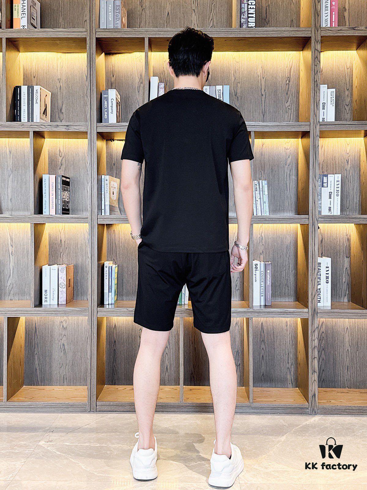 ARCTERYX Men's 2025 New Arrival Short-Sleeve T-Shirt and Shorts Set, Official Website Synchronized Release, High-End Version Available, Exquisitely Soft and Comfortable Fabric, Three-Dimensional Tailoring for Superior Fit