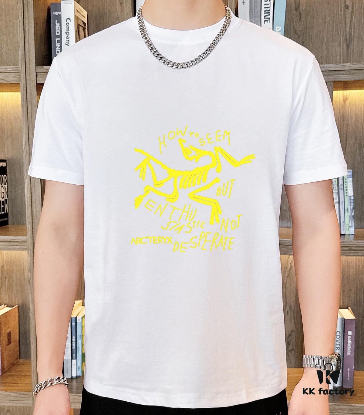 ARCTERYX Men's 2025 New Arrival Short-Sleeve T-Shirt and Shorts Set, Official Website Synchronized Release, High-End Version Available, Exquisitely Soft and Comfortable Fabric, Three-Dimensional Tailoring for Superior Fit