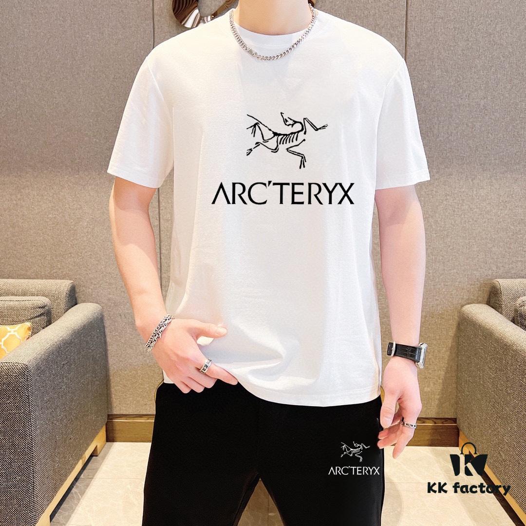 ARCTERYX Men's Short Sleeve T-Shirt and Shorts Set 2025 New Arrival! Official Website Synchronized Release! High-End Version! Exquisitely Soft and Comfortable Fabric! Ergonomic Tailoring for Superior Fit!
