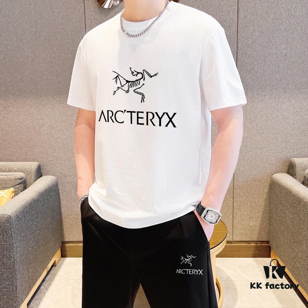 ARCTERYX Men's Short Sleeve T-Shirt and Shorts Set 2025 New Arrival! Official Website Synchronized Release! High-End Version! Exquisitely Soft and Comfortable Fabric! Ergonomic Tailoring for Superior Fit!