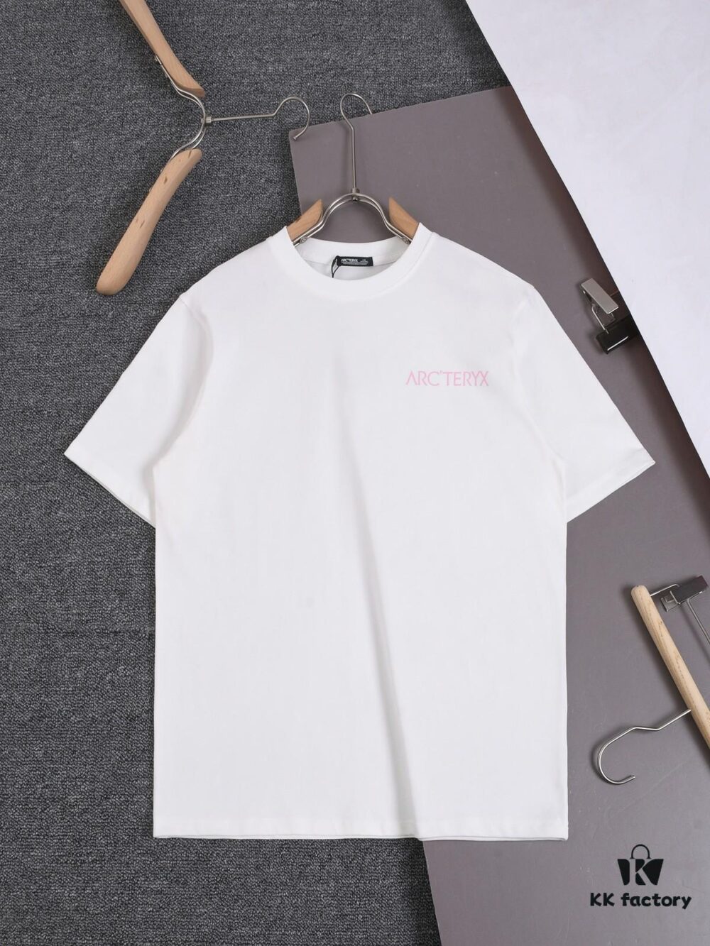 New Arrival 25S Arc'teryx Printed T-Shirt, Pure Cotton Garment-Washed Fabric, Soft and Comfortable, Unisex Loose Fit