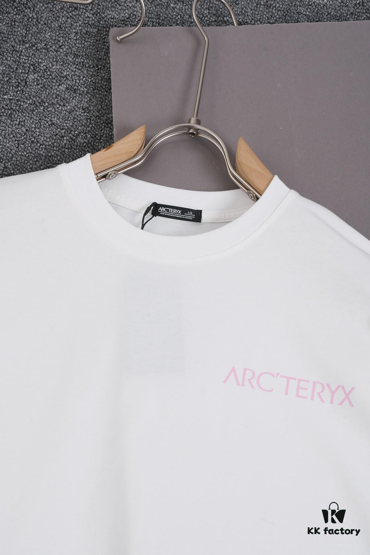 New Arrival 25S Arc'teryx Printed T-Shirt, Pure Cotton Garment-Washed Fabric, Soft and Comfortable, Unisex Loose Fit