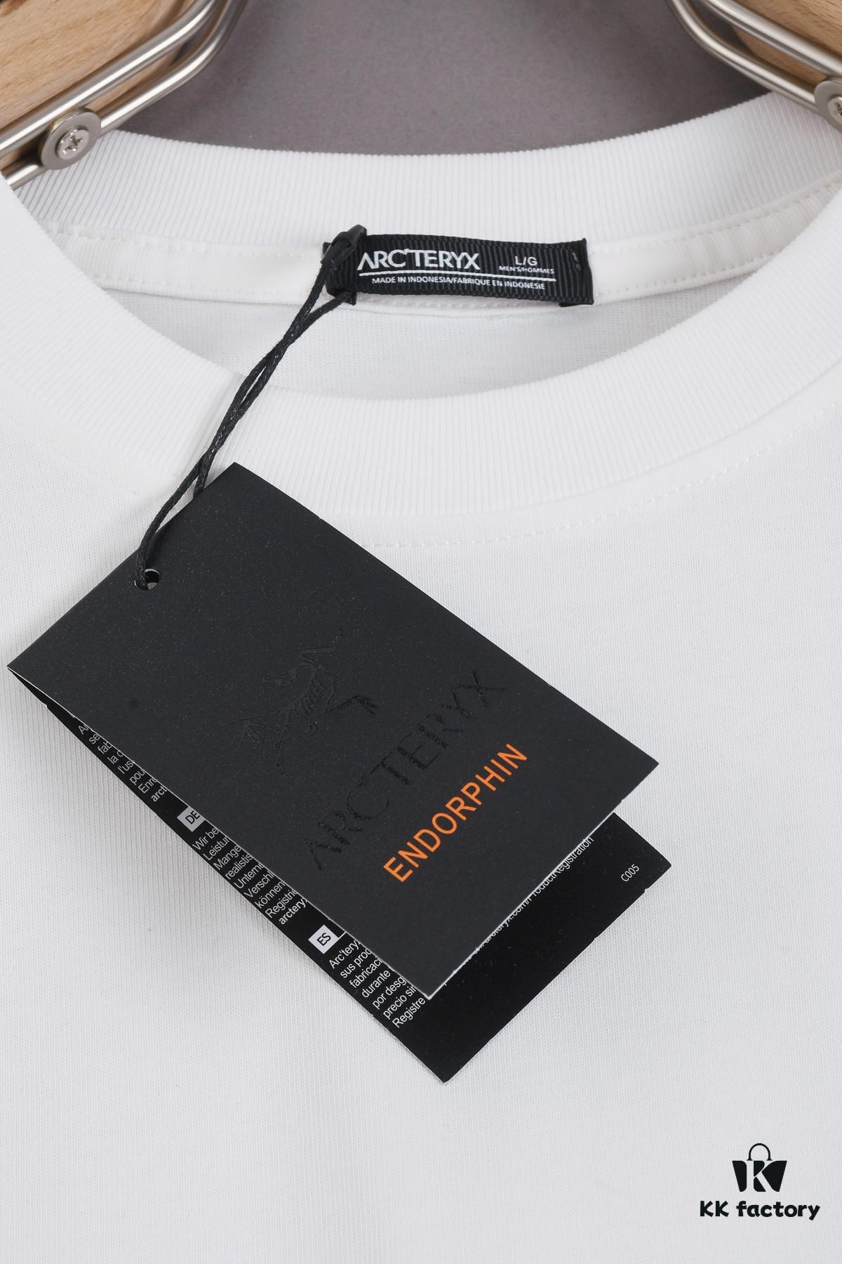 New Arrival 25S Arc'teryx Printed T-Shirt, Pure Cotton Garment-Washed Fabric, Soft and Comfortable, Unisex Loose Fit