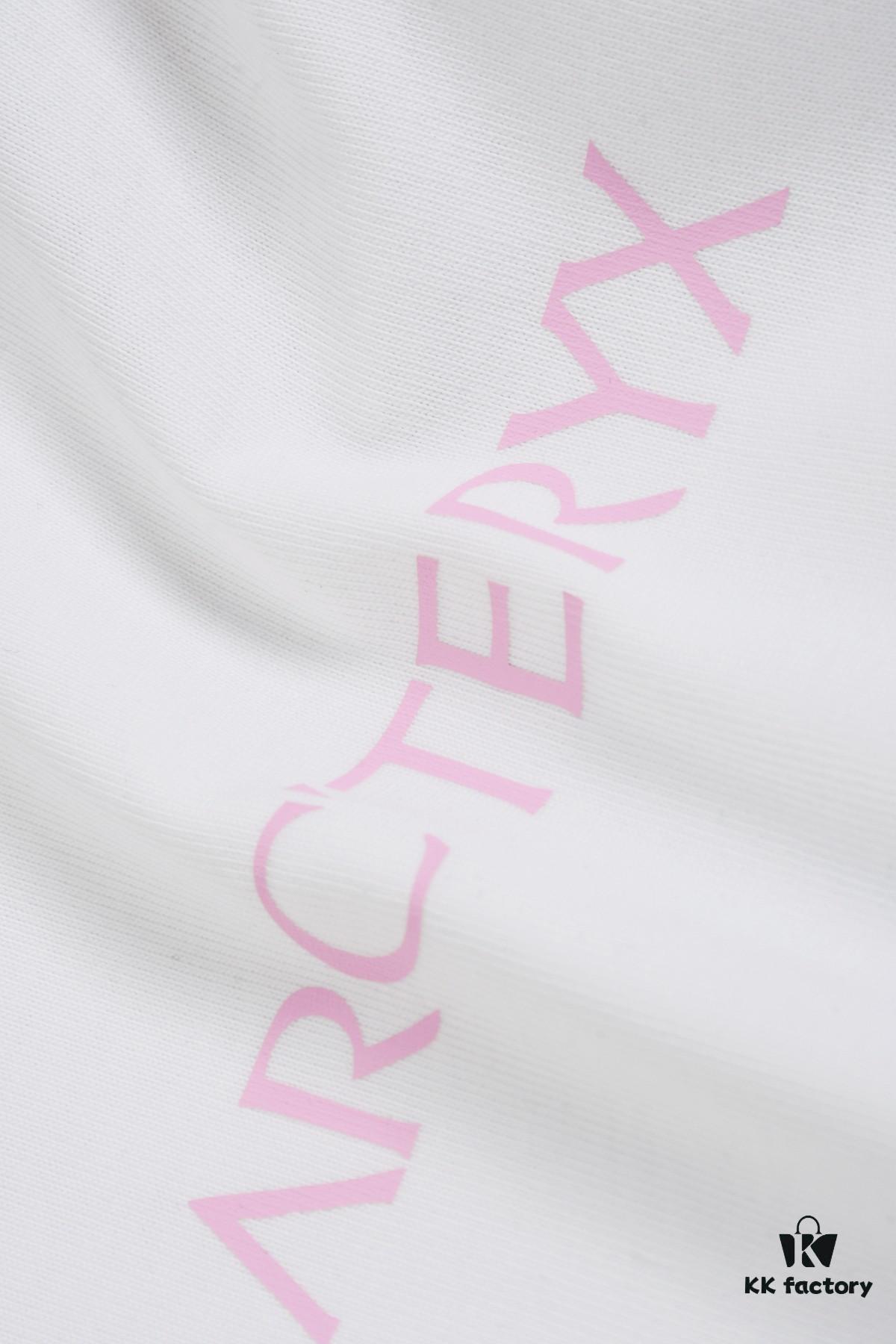 New Arrival 25S Arc'teryx Printed T-Shirt, Pure Cotton Garment-Washed Fabric, Soft and Comfortable, Unisex Loose Fit